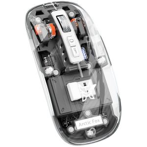 Transparent Rechargeable Wireless Mouse